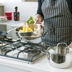 BEKA Sauteuse Inox Avec Couvercle 24 Cm Belvia -Beka 27281 2 2 Sauteuse inox avec couvercle 24 cm Belvia Beka