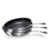 BEKA Batterie De Cuisine Poêles Anti-adhérentes Chef 20, 24 Et 28 Cm