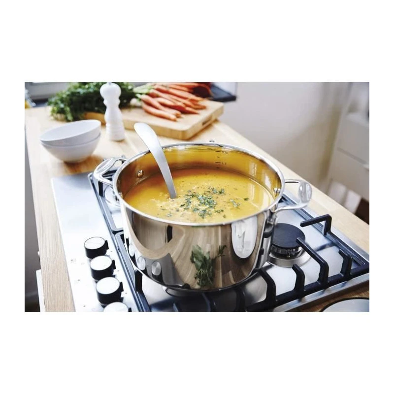 Faitout Inox 20cm + Couvercle Chef - 12061204 - Beka 4 Faitout Inox 20cm + Couvercle Chef - 12061204 - Beka – Image 4