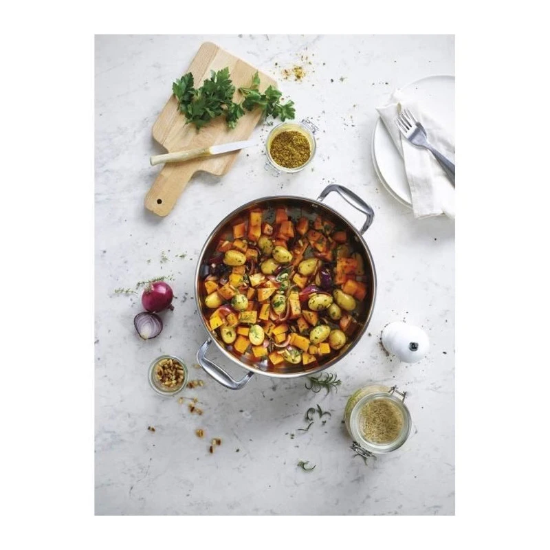 Faitout Inox 20cm + Couvercle Chef - 12061204 - Beka 5 Faitout Inox 20cm + Couvercle Chef - 12061204 - Beka – Image 5