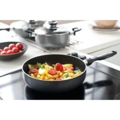 BEKA - 13077304 - PoeLE PRO INDUC ATHRACITE 30 CM EN ALUMINIUM - INTERIEUR REVETU GAUFRE -TOUS FEUX + INDUCTION -Beka 3458163077303 3