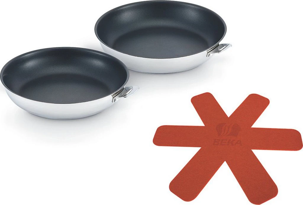 Beka Batterie De Cuisine Poele A Frire X2 24/28cm Sans Manche 1 Beka Batterie De Cuisine Poele A Frire X2 24/28cm Sans Manche