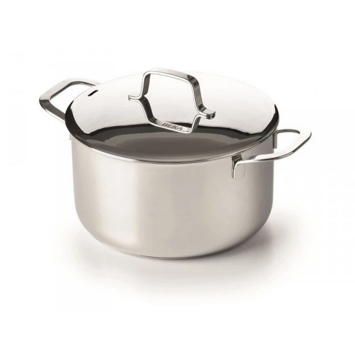 Faitout Inox 24cm + Couvercle Maestro - 15021244 - Beka 2 Faitout Inox 24cm + Couvercle Maestro - 15021244 - Beka – Image 2