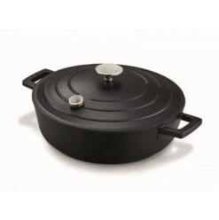 Cocotte Ronde En Fonte D'aluminium 28cm Noir Ragu - 15041294 - Beka