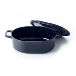 Daubière En Fonte émaillée 31cm Noir Nori - 15141314 - Beka