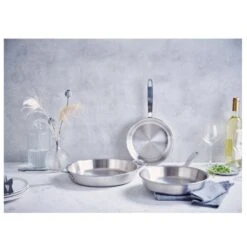 Poêle Inox 28cm Maestro - 15327284 - Beka -Beka 3458165327284 3