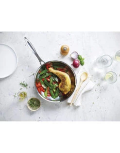 BEKA Chef Sauteuse Revêtement Anti-adhésif 24 Ou 28 Cm Inox 18/10