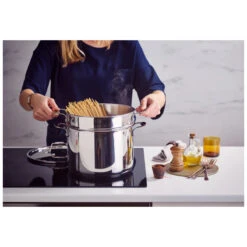 CHEF Cuit Pâtes + Couvercle Inox BEKA D24 -Beka chef cuit pates couvercle inox beka d24 4