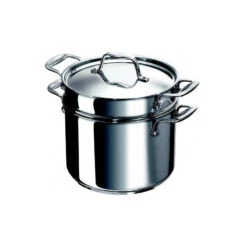 CHEF Cuit Pâtes + Couvercle Inox BEKA D24 -Beka chef cuit pates couvercle inox beka d24 5