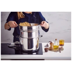 CHEF Cuit Pâtes + Couvercle Inox BEKA D24 -Beka chef cuit pates couvercle inox beka d24 8