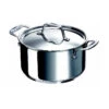 CHEF Faitout + Couvercle Inox BEKA D28