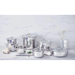 CHEF Traiteur Inox 28cm 17L + Couvercle BEKA -Beka chef traiteur inox 28cm 17l couvercle beka 2