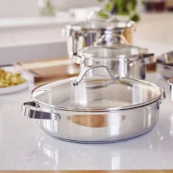 CICLA Sauteuse Inox Avec Couvercle Verre BEKA D28 -Beka cicla sauteuse inox avec couvercle verre beka d28 p 4