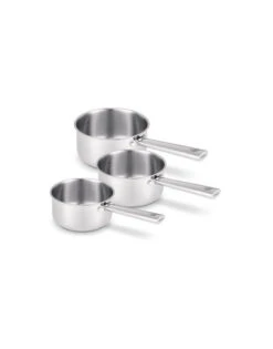 BEKA Cicla, Série De 3 Casseroles En Inox Recyclé