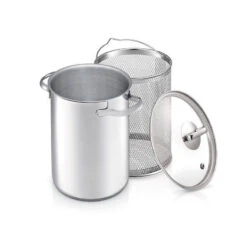 Cuit Asperges Inox + Couvercle Verre BEKA D16 SC -Beka cuit asperges inox couvercle verre beka d16 2