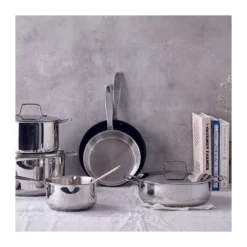 MAESTRO Poêle Creuse Sautoir Inox BEKA D20 SC -Beka maestro poele creuse sautoir inox beka d20 4