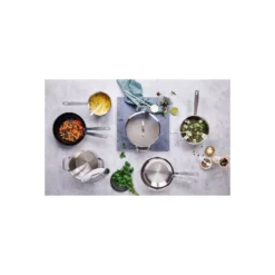 MAESTRO Sauteuse Inox 2 Anses Avec Couvercle BEKA D24 -Beka maestro sauteuse inox 2 anses avec couvercle beka d24 4