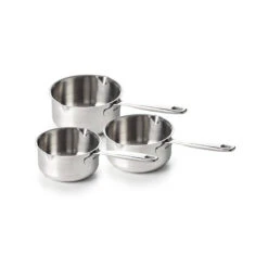 MAESTRO Série De 3 Casseroles Inox à Bec BEKA -Beka maestro serie de 3 casseroles inox sauciere a bec beka 4