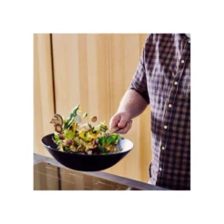 MAESTRO Wok En Acier Carbone Anti-adhésif Bleu BEKA D31 -Beka maestro wok en acier carbone anti adhesif bleu beka d31 12