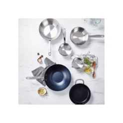 MAESTRO Wok En Acier Carbone Anti-adhésif Bleu BEKA D31 -Beka maestro wok en acier carbone anti adhesif bleu beka d31 13