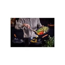 MANDALA Wok En Fer émaillé Revêtement Céramique BEKA D24 -Beka mandala wok en fer emaille revetement ceramique beka d24 4