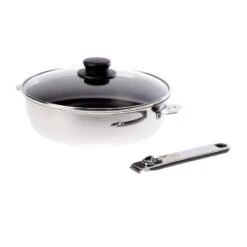 MOVE ON "K" Sauteuse Amovible D24 Revêtues Avec Couvercle + 1 Poignée BEKA