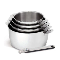 MOVE ON "K" Série 4 Casseroles Inox Amovibles + 1 Poignée BEKA -Beka move on k serie 4 casseroles inox amovibles 1 poignee beka 2