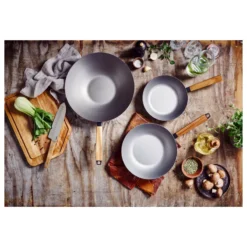 NOMAD Wok Acier Carbone BEKA D24 -Beka nomad wok acier carbone beka d24 8