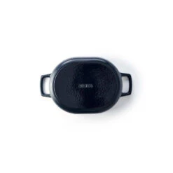 NORI Cocotte En Fonte Emaillée BEKA Ovale Noir 31 Cm -Beka nori cocotte en fonte emaillee beka ovale noir 31 cm 8
