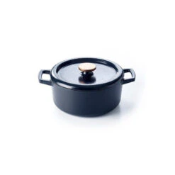 NORI Cocotte En Fonte Emaillée BEKA Ronde Noir D26 -Beka nori cocotte en fonte emaillee beka ronde noir d26 8