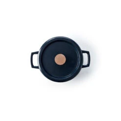 NORI Cocotte En Fonte Emaillée BEKA Ronde Noir D26 -Beka nori cocotte en fonte emaillee beka ronde noir d26 9