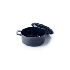 NORI Cocotte En Fonte Emaillée BEKA Ronde Noir D30 -Beka nori cocotte en fonte emaillee beka ronde noir d30 15