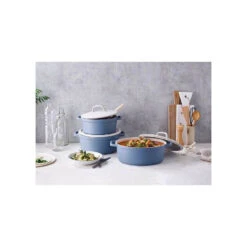 PAPILLON Cocotte Ovale Fonte Aluminium Revêtue Céramique BEKA D31 -Beka papillon cocotte ovale fonte aluminium revetue ceramique beka d31 4