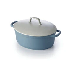 PAPILLON Cocotte Ovale Fonte Aluminium Revêtue Céramique BEKA D31 -Beka papillon cocotte ovale fonte aluminium revetue ceramique beka d31 7