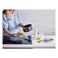 PRO INDUC Casserole Corps Alu ép 3mm Revêtement Céramique + Couvercle BEKA D16 -Beka pro induc casserole corps alu ep 3mm revetu induction couvercle beka d16 3