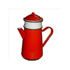 ROUGE D´ANTAN Cafetière Du Nord Acier Emaillé Rouge 1,5L BEKA