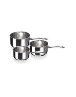 BEKA Série De 3 Casseroles Chef Inox 18/10