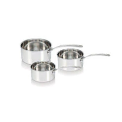 TRILUX Série De 3 Casserole Inox Trilaminé BEKA